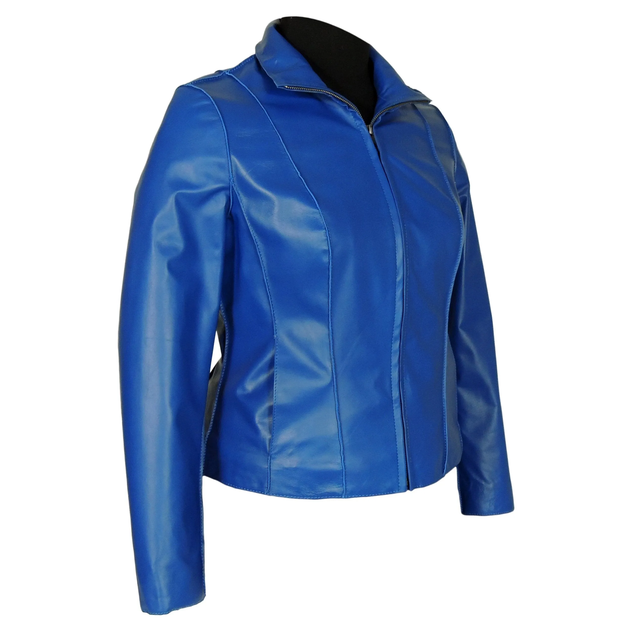 Aaliya Womens Sheepskin Leather Jacket - Discounted!