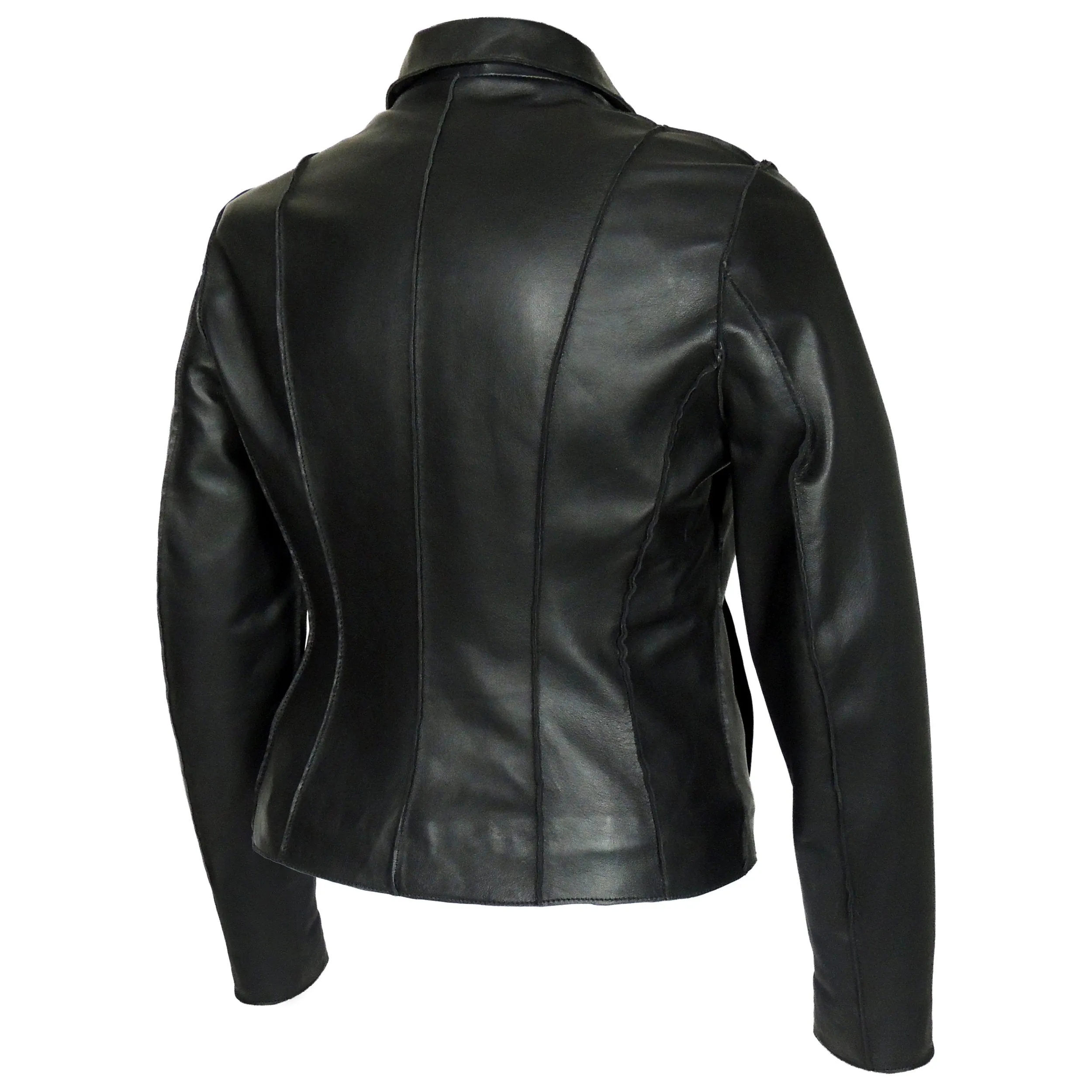 Aaliya Womens Sheepskin Leather Jacket - Discounted!