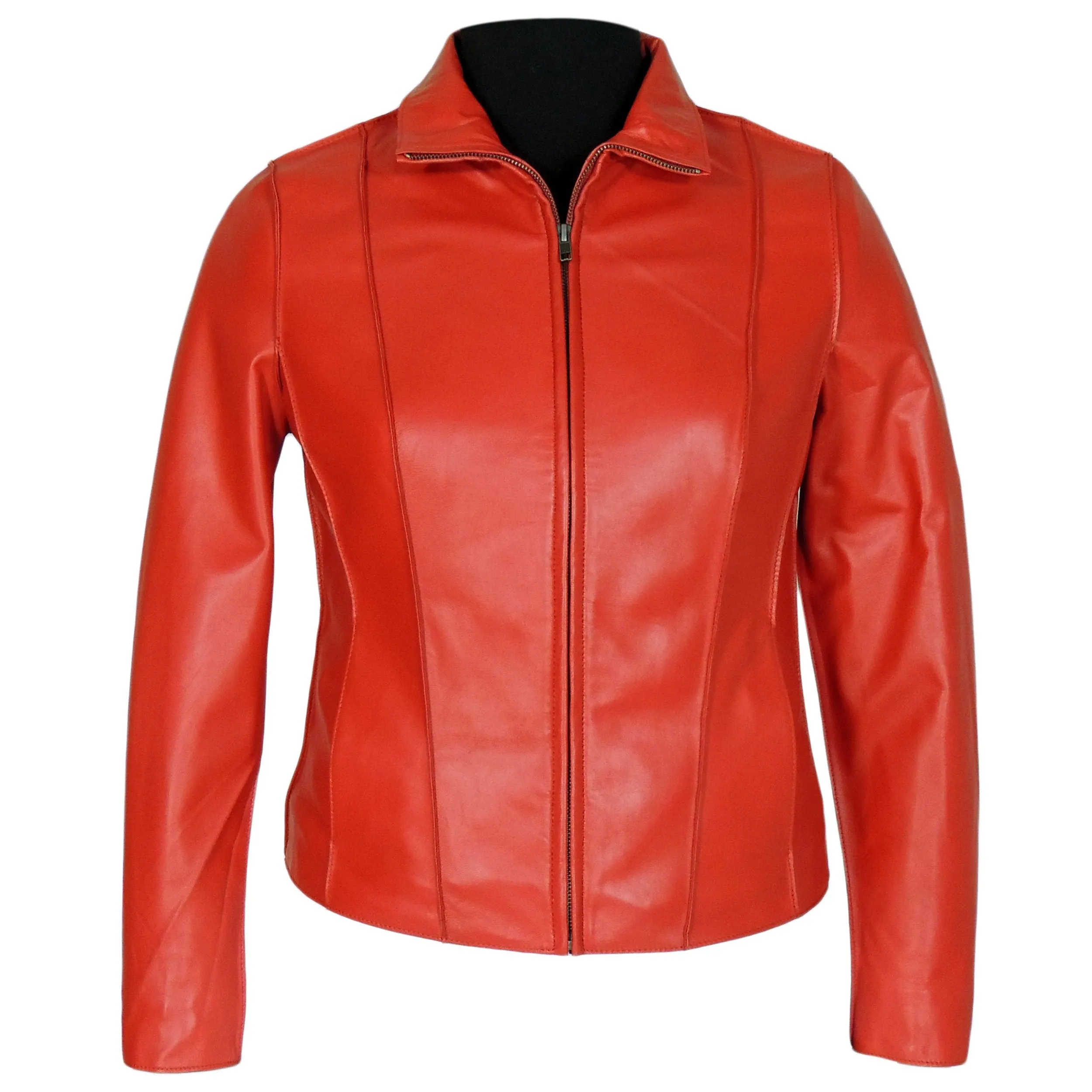 Aaliya Womens Sheepskin Leather Jacket - Discounted!