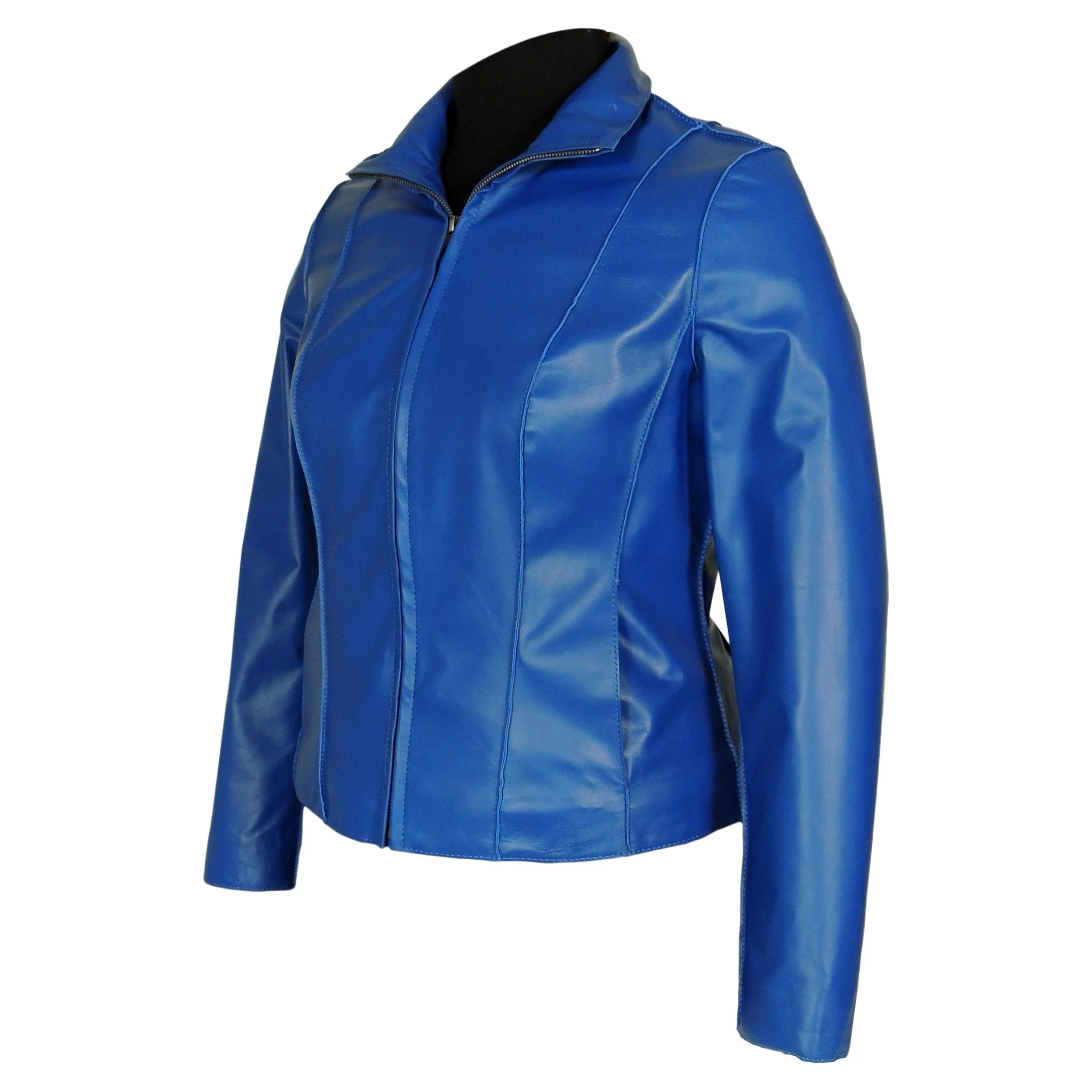 Aaliya Womens Sheepskin Leather Jacket - Discounted!