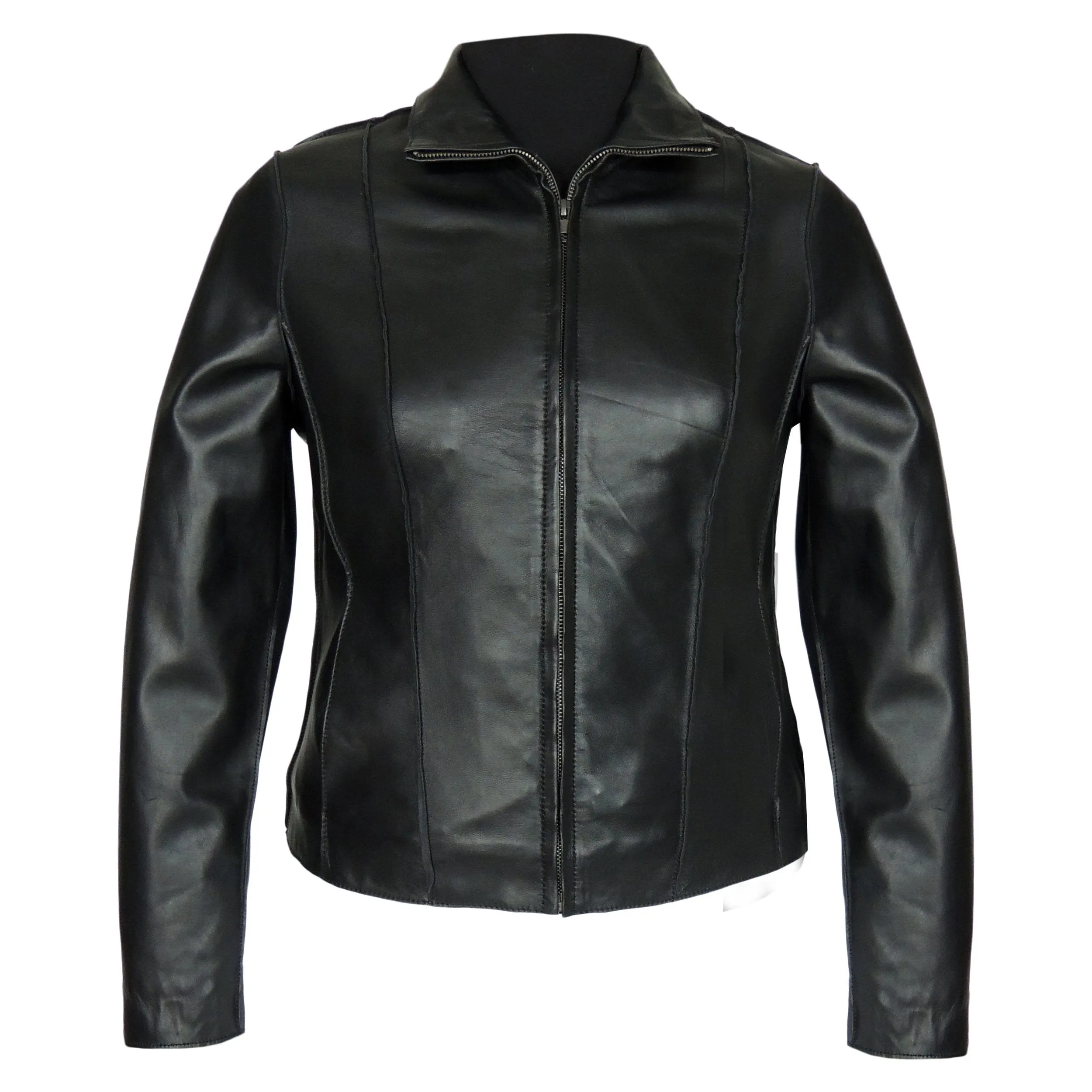 Aaliya Womens Sheepskin Leather Jacket - Discounted!