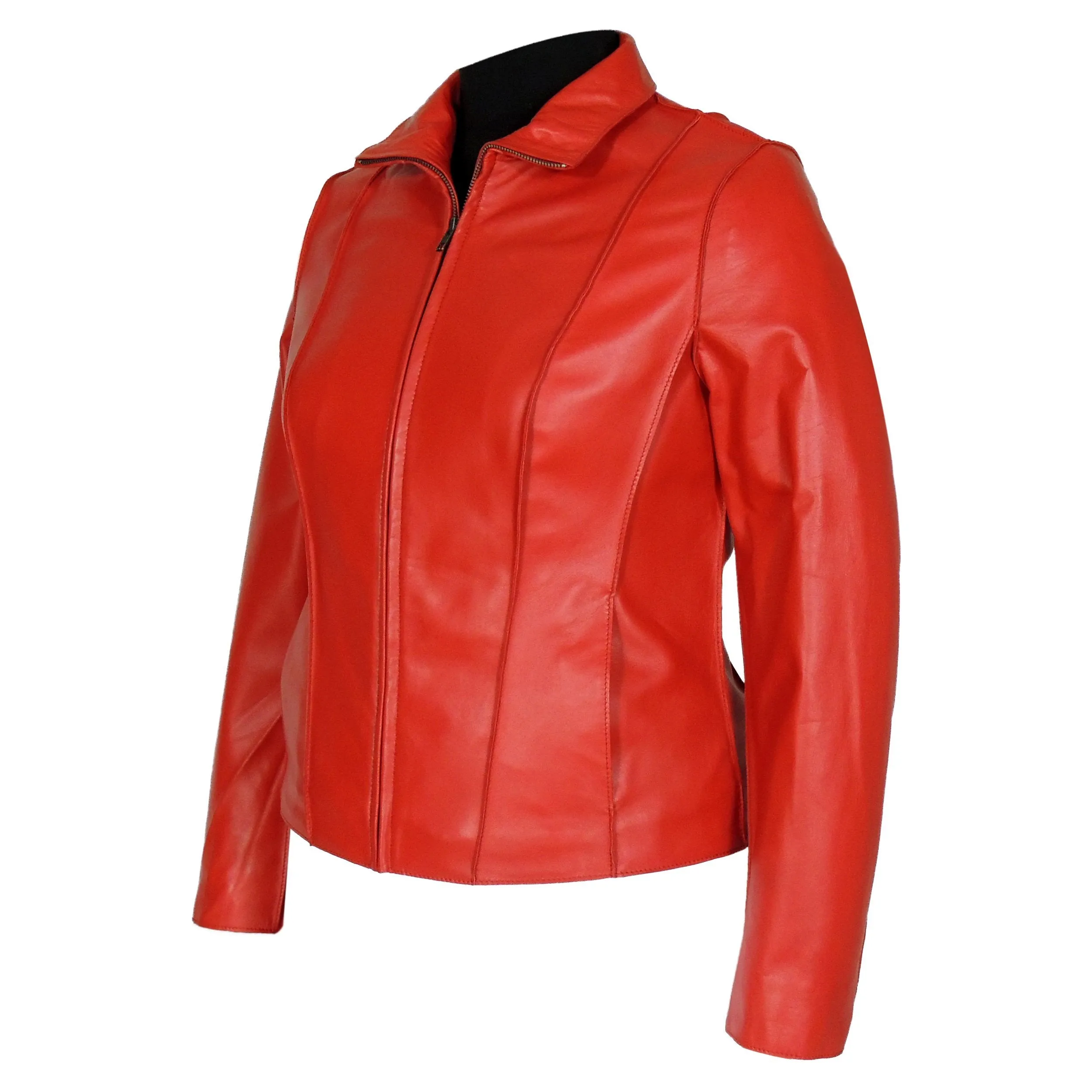 Aaliya Womens Sheepskin Leather Jacket - Discounted!