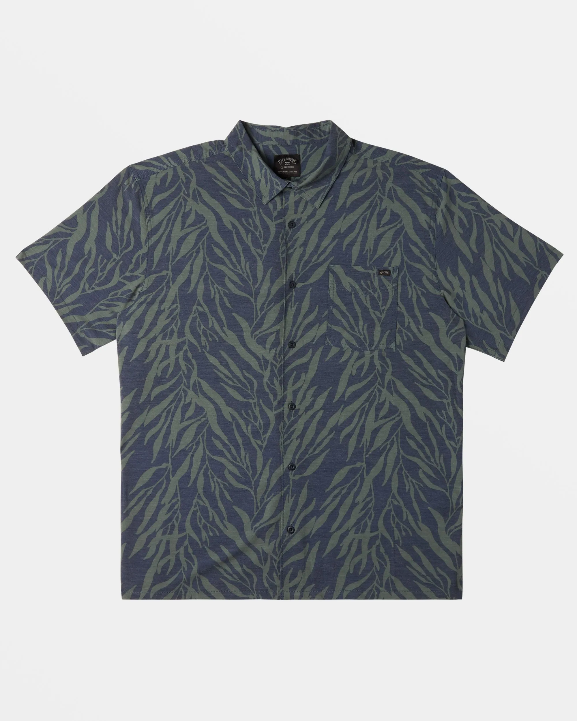 A/Div Surftrek Trail Short Sleeve Shirt - Dusty Navy