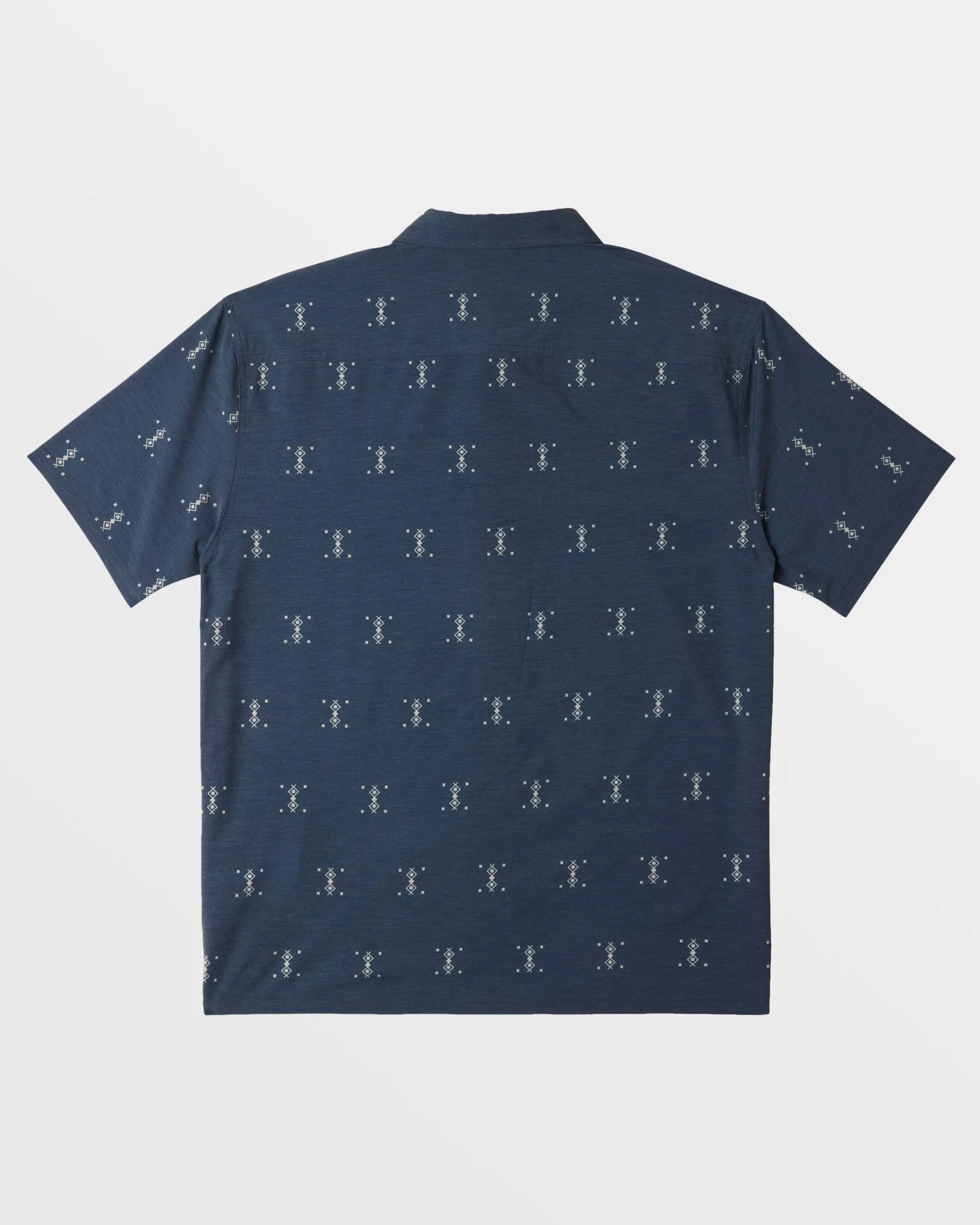 A/Div Surftrek Trail Short Sleeve Shirt - Navy Heather