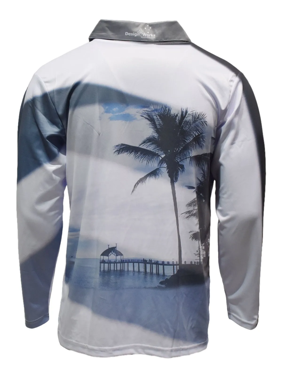 Adult Long Sleeve UV Protective Shirts - Orca