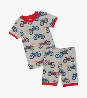 Blazing Dirt Bikes Short Pyjama Set