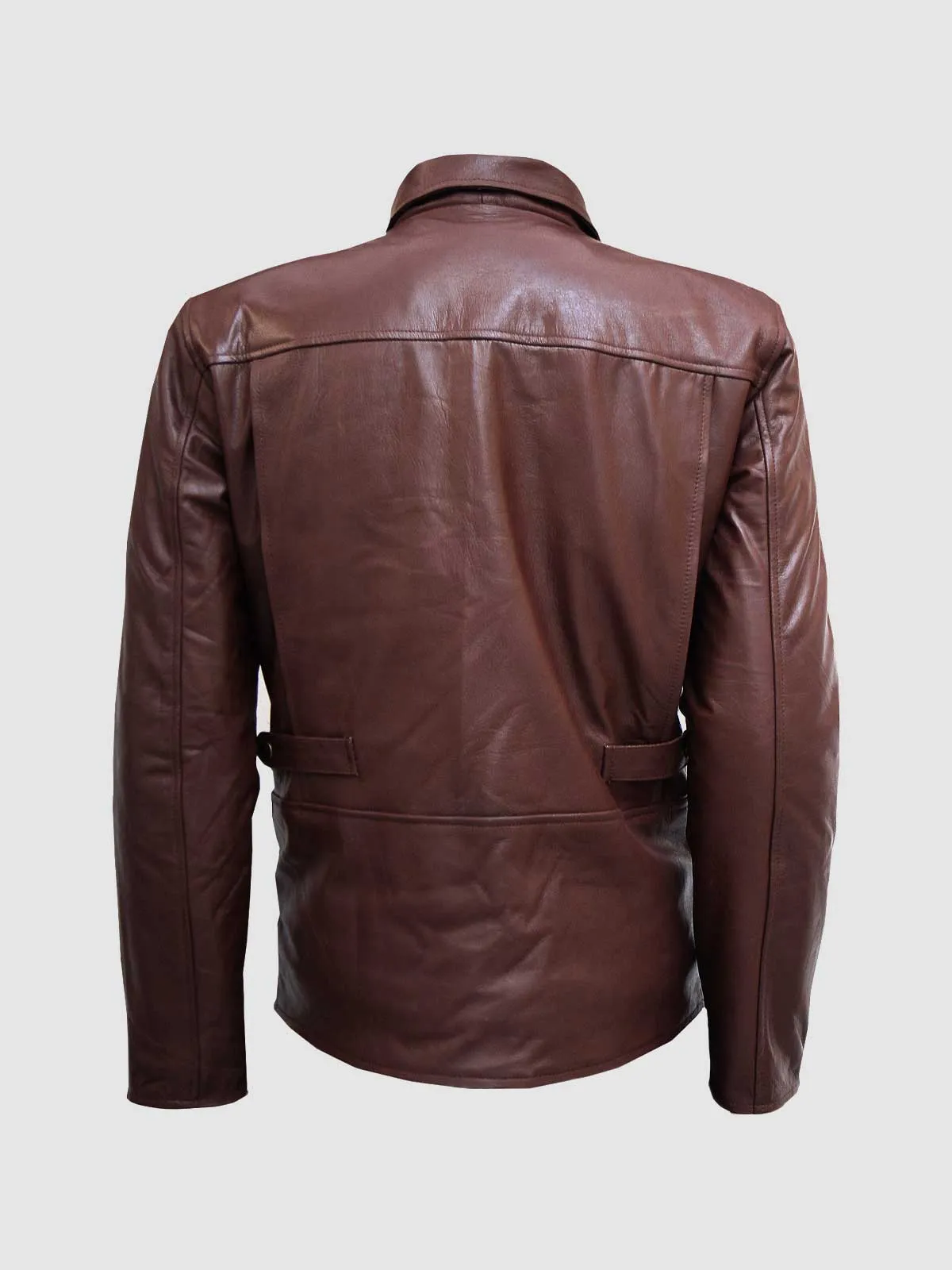 Brown Motorcycle Jacket