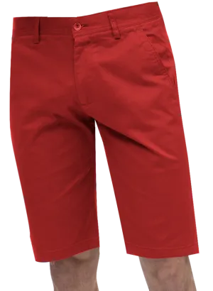 EJ Samuel Red Chino Short Pants CHS01