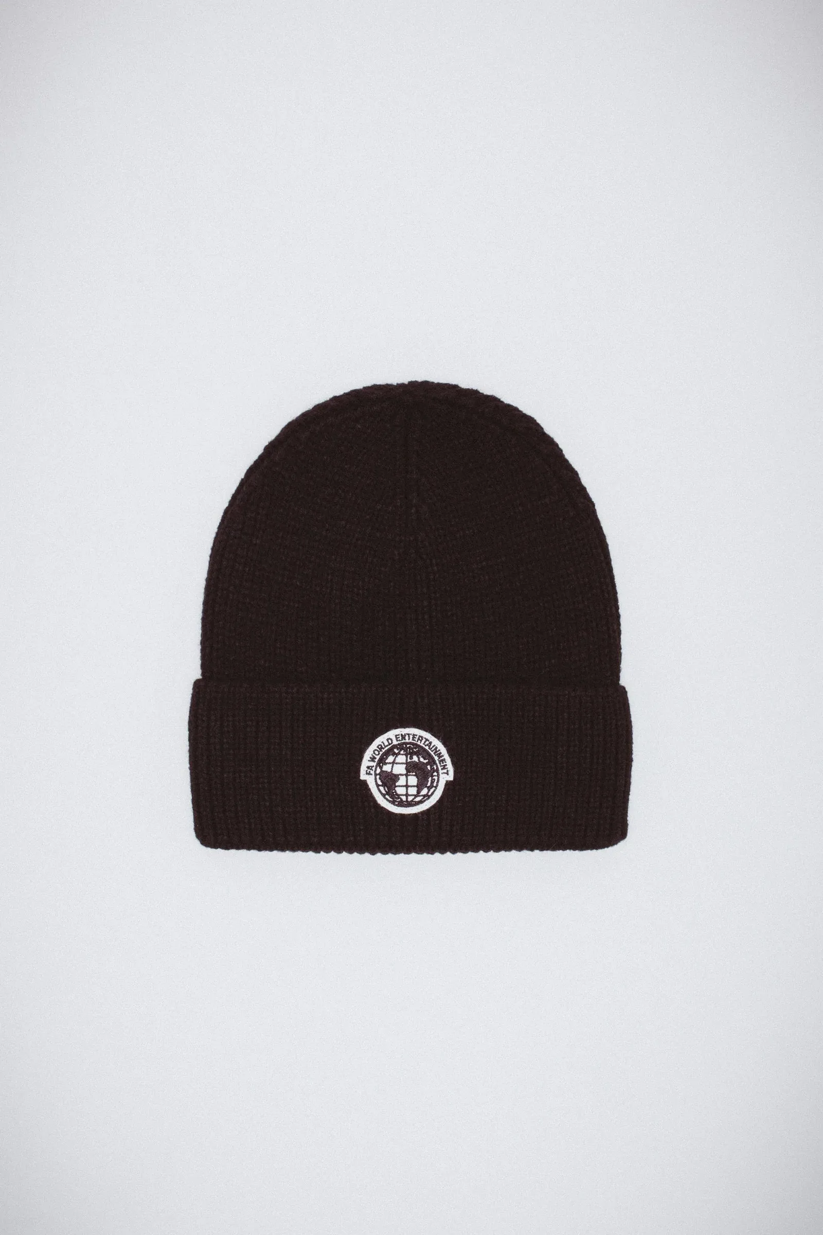 FA World Cuff Beanie Black