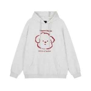 Faire Echo simple puppy hooded hoodie