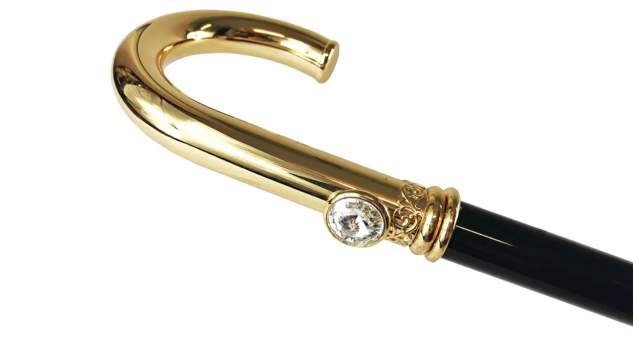 Goldplated Walking stick for Men