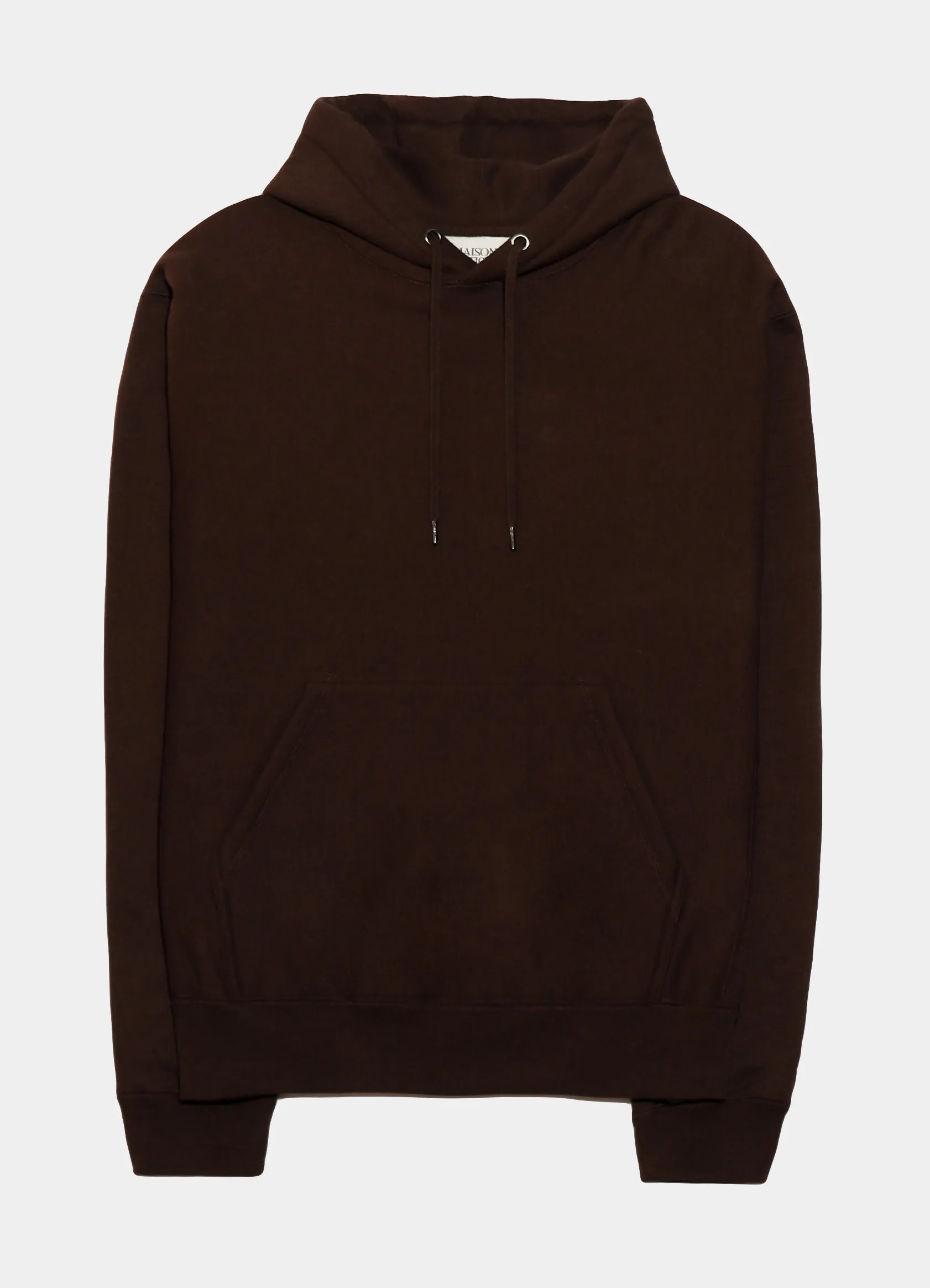 Maison Article Fleece Hoodie Mens Hoodie (Cedar Brown)