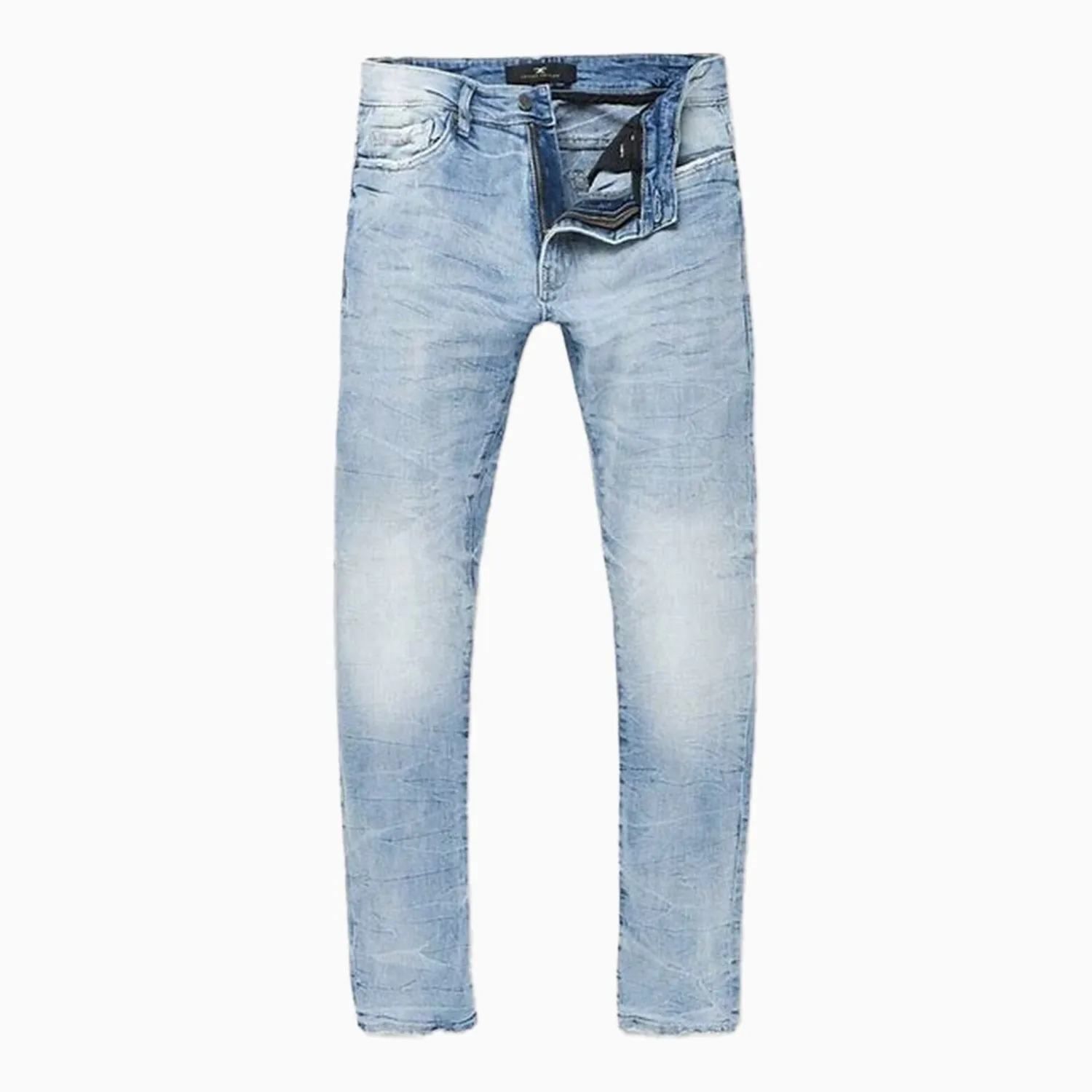 Men's Ross Fitted With Wrincles Denim Pant