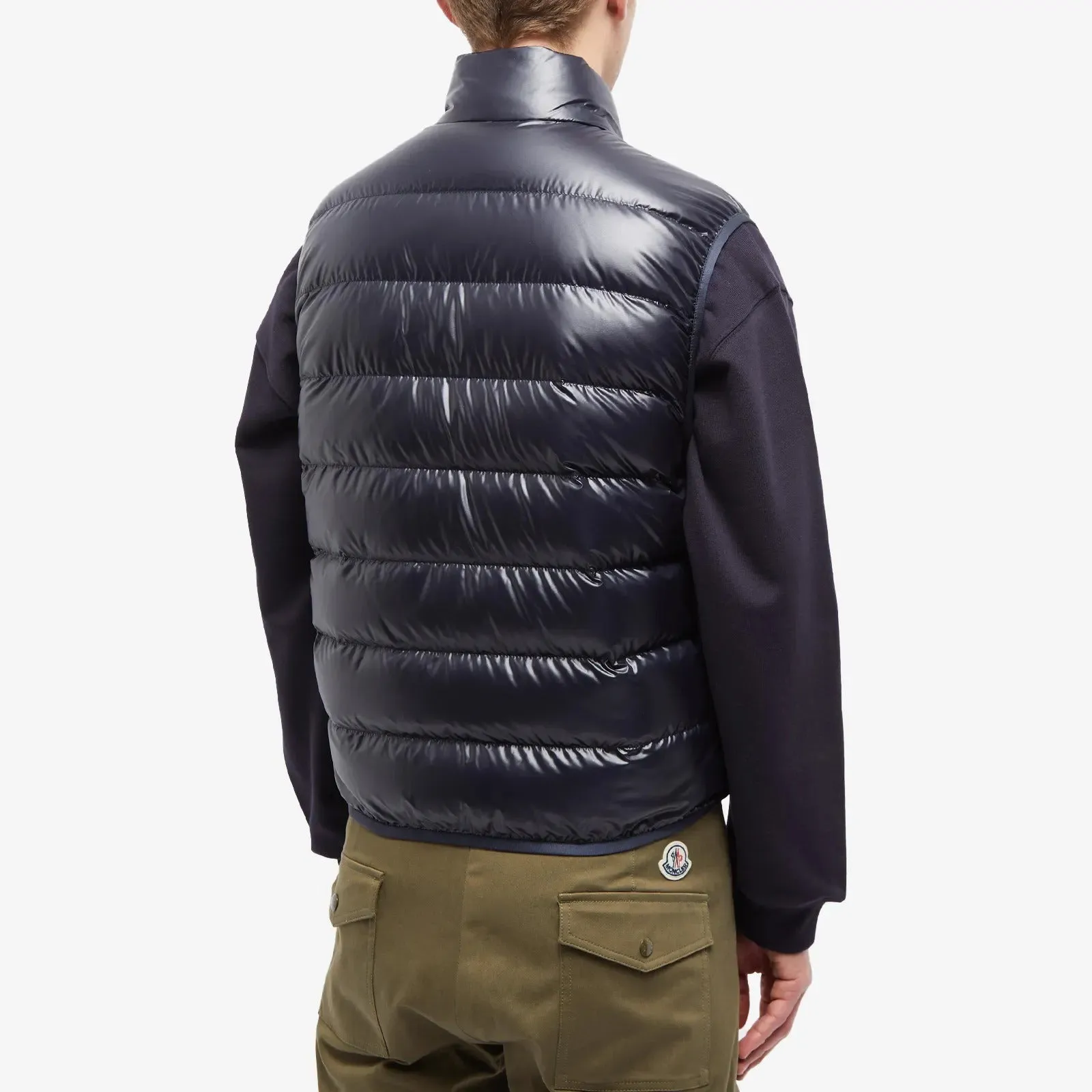 Moncler Aube Padded Vest, dark blue