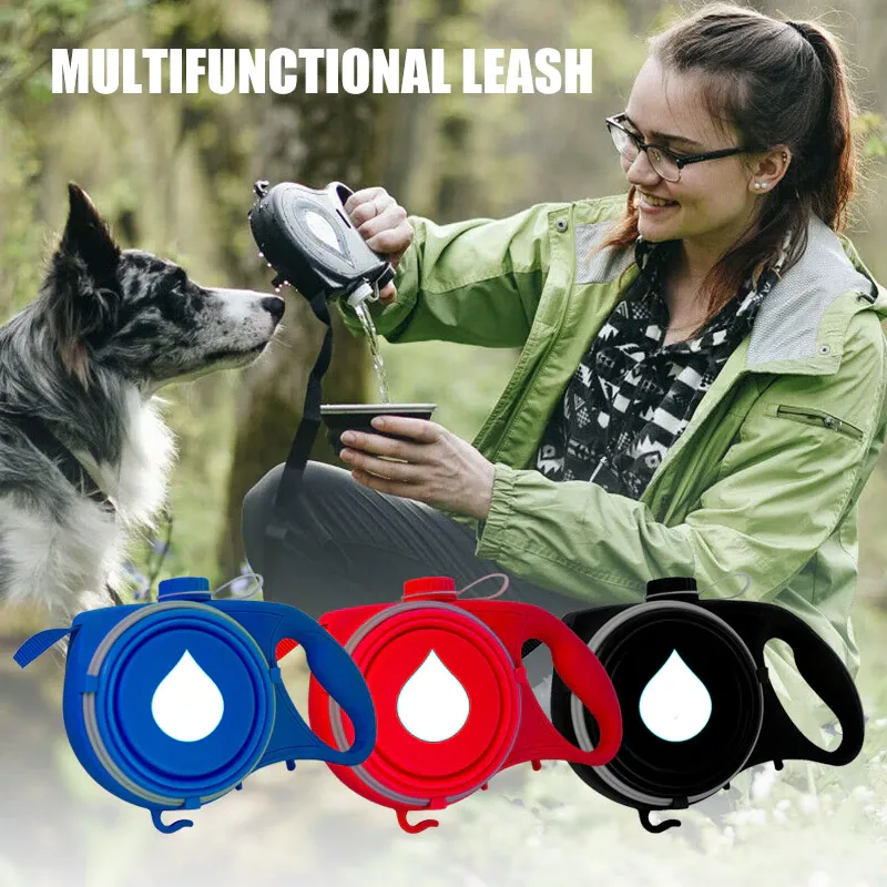 Must-Have Dog Walking Essentials: Stay Prepared with Multifunctional Leash, Water & Waste Bags