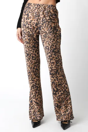 Nadia Leopard Print Pants