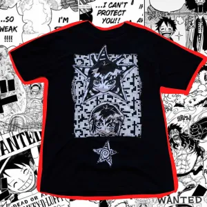 Reworked Unisex Manga tee- LARGE