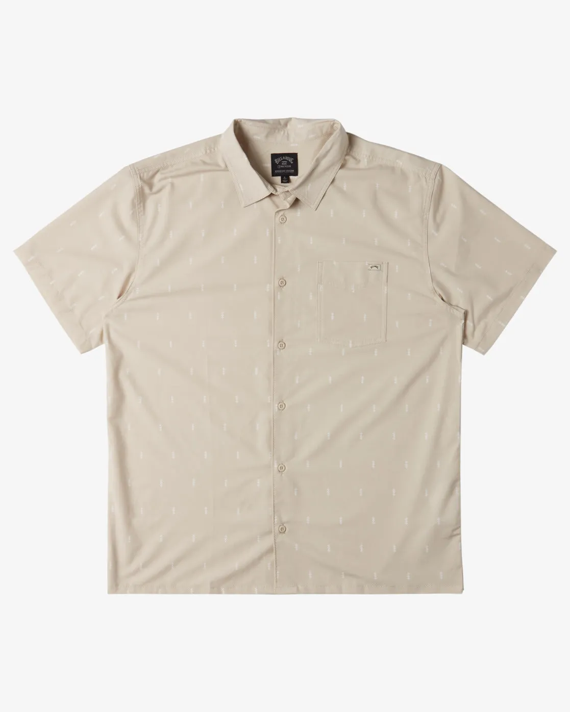 Surftrek Trail Short Sleeve Woven Shirt - Cream