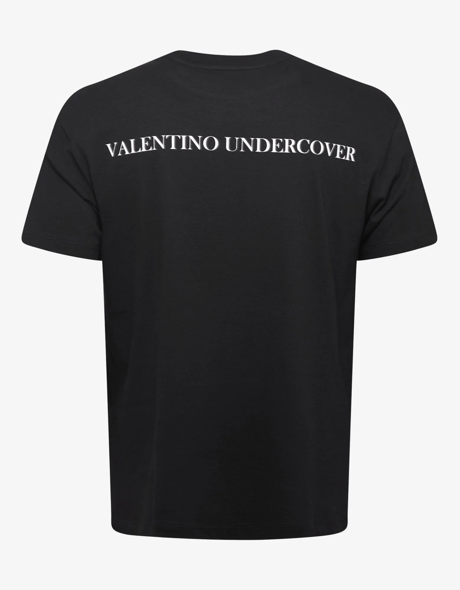 Undercover Black V Face UFO Print T-Shirt