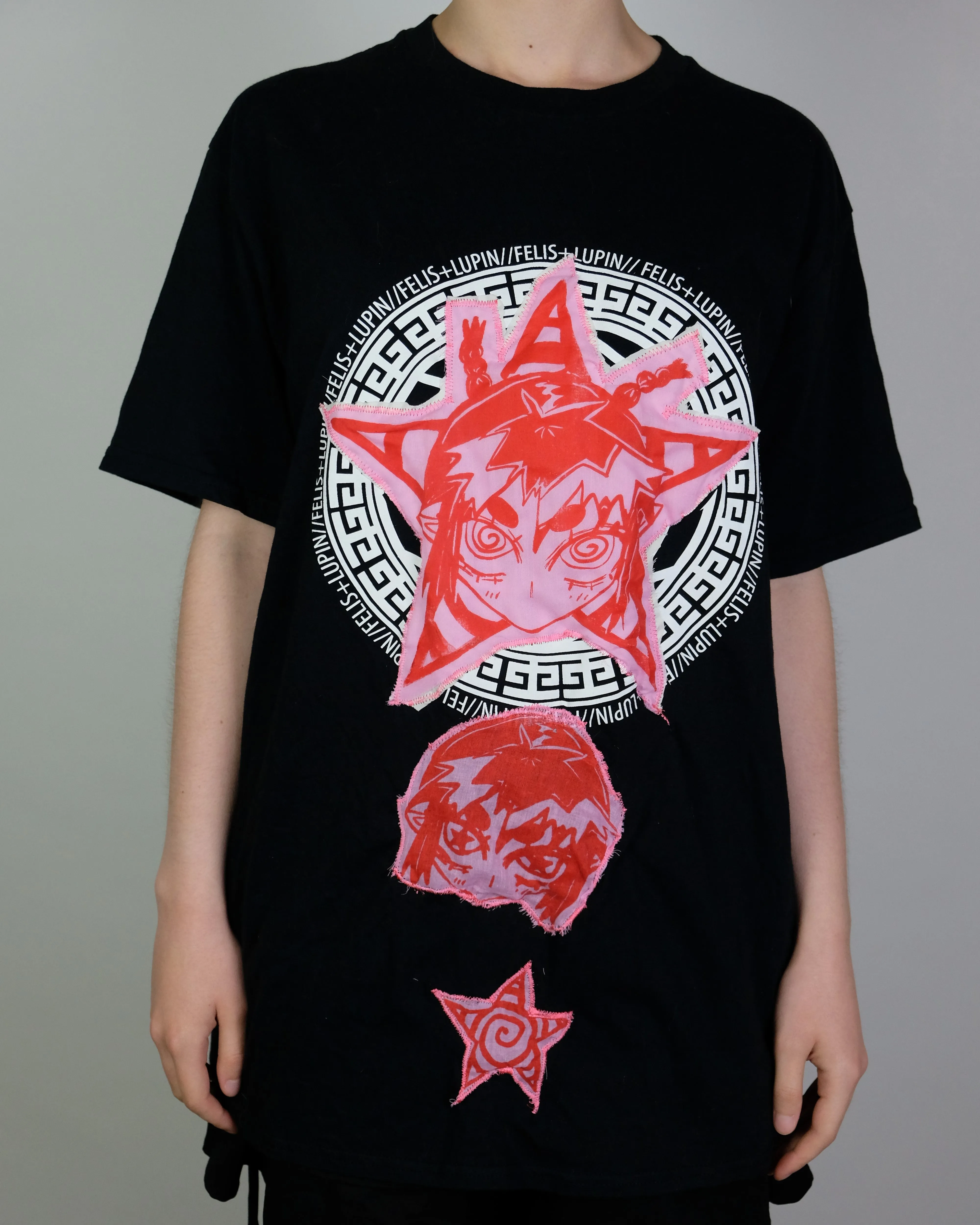 UNISEX Anime Screen Print top-L