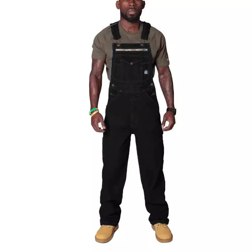 Versatile Denim Workwear Overalls / Suspenders