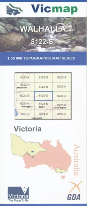 Vicmap - Walhalla 8122-S