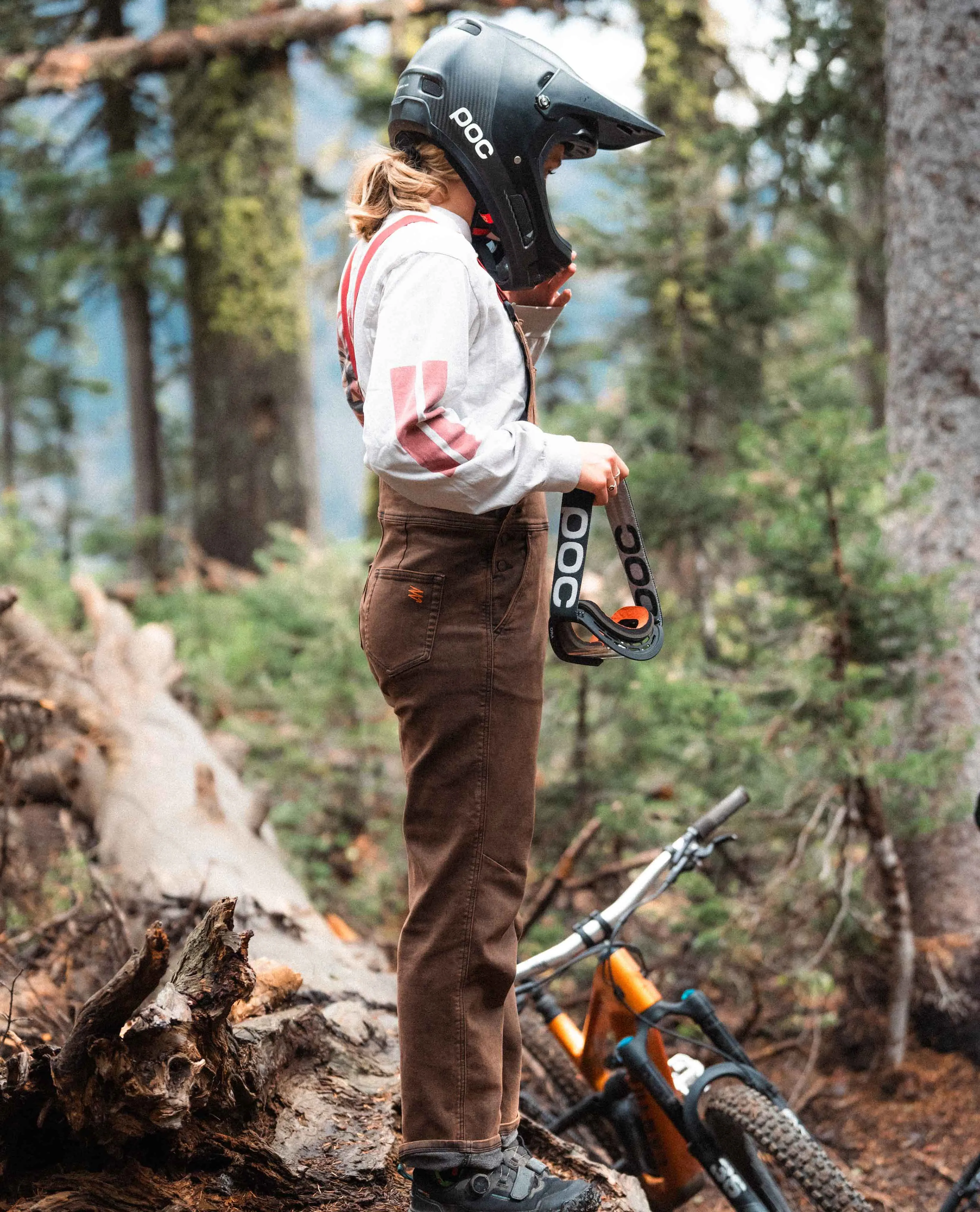 Women's Rust Overalls