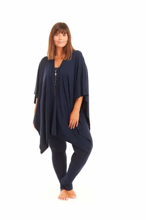 WRAP TOP NAVY